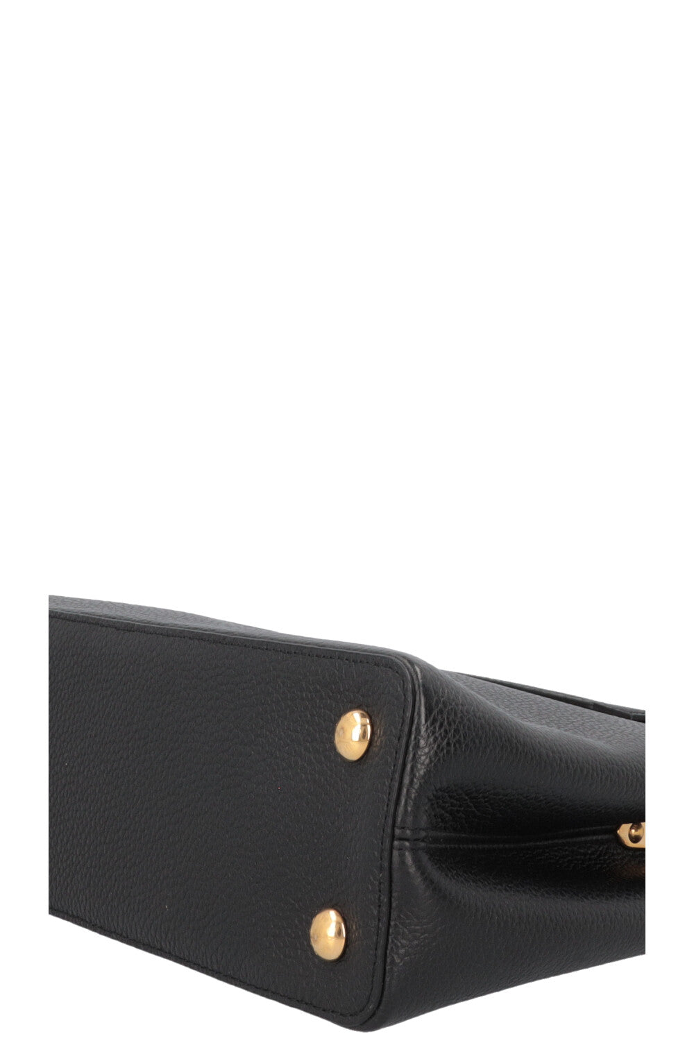 LOUIS VUITTON Capucines MM Bag Black