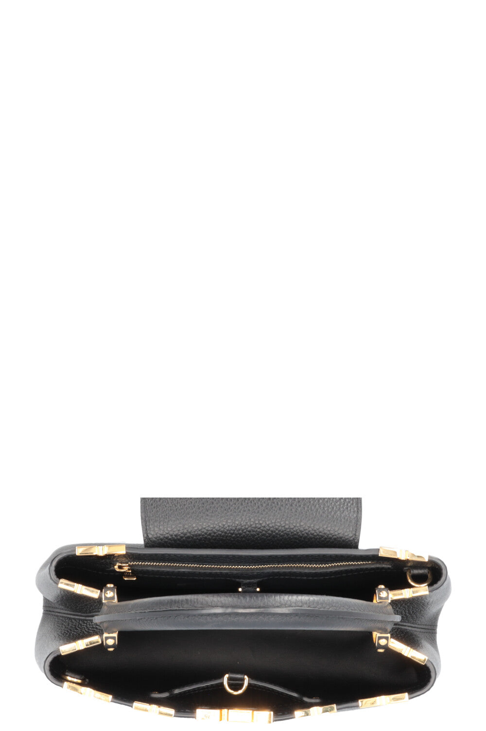 LOUIS VUITTON Capucines MM Bag Black