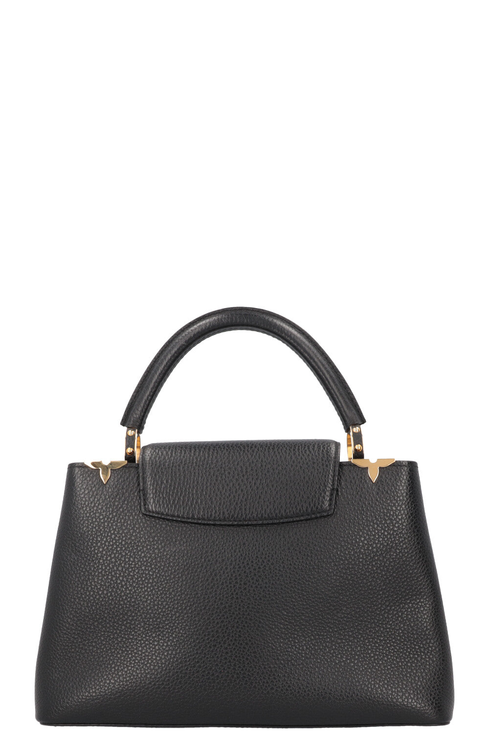LOUIS VUITTON Capucines MM Bag Black