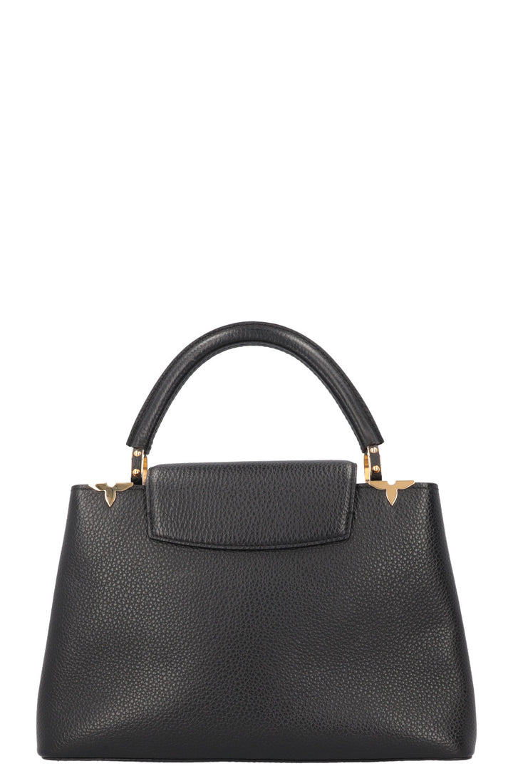 LOUIS VUITTON Capucines MM Bag Black