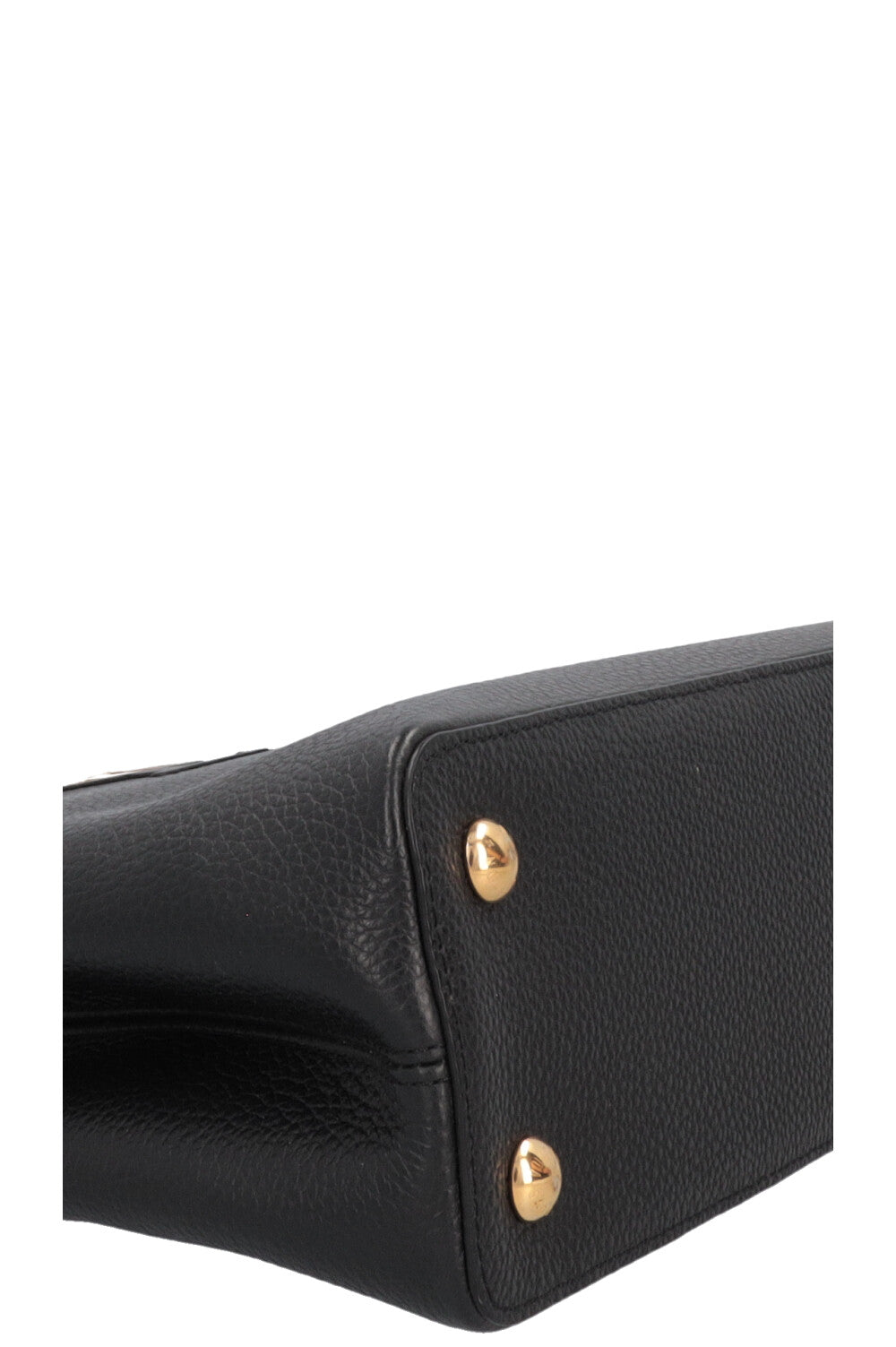 LOUIS VUITTON Capucines MM Bag Black
