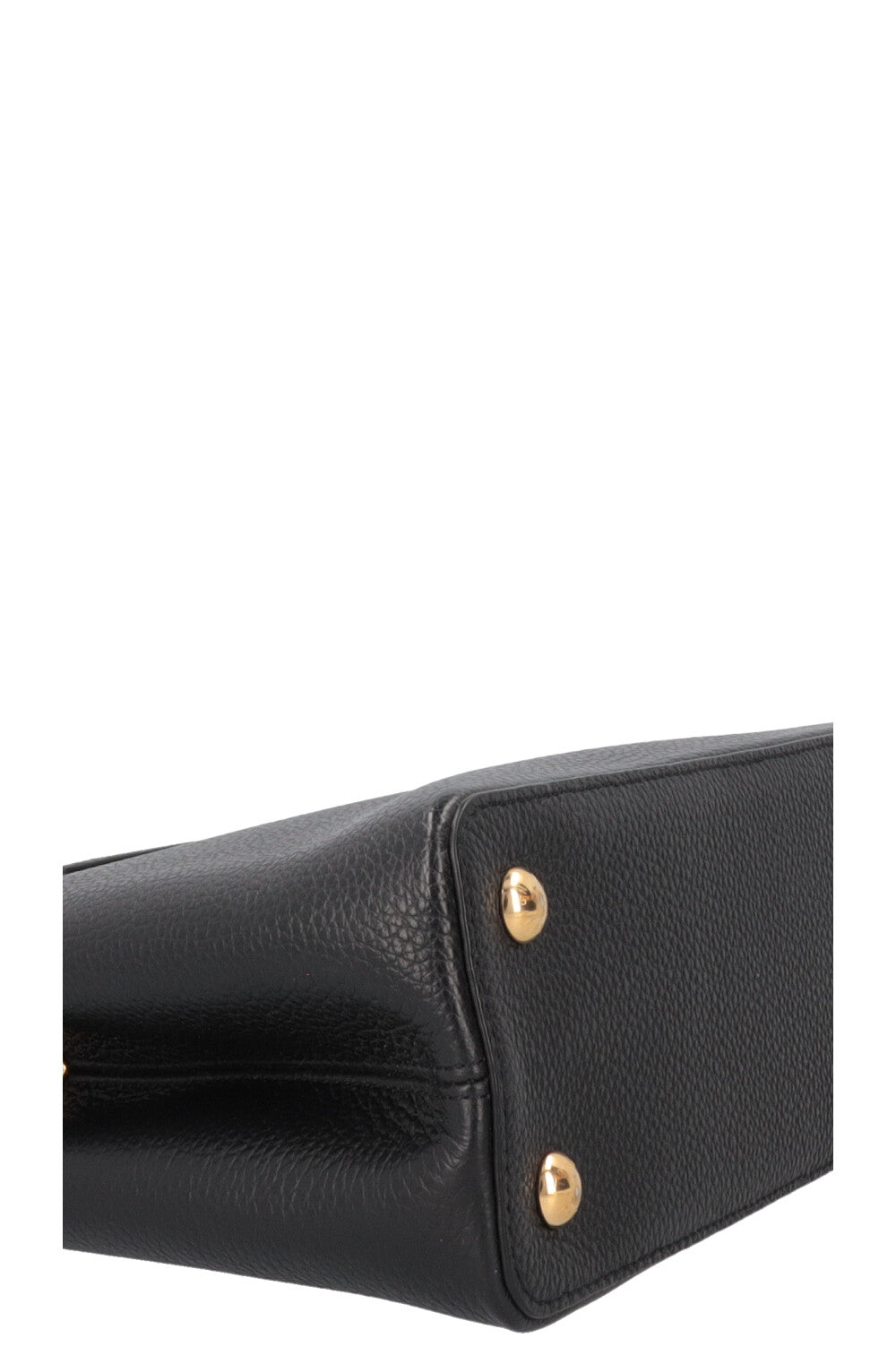 LOUIS VUITTON Capucines MM Bag Black