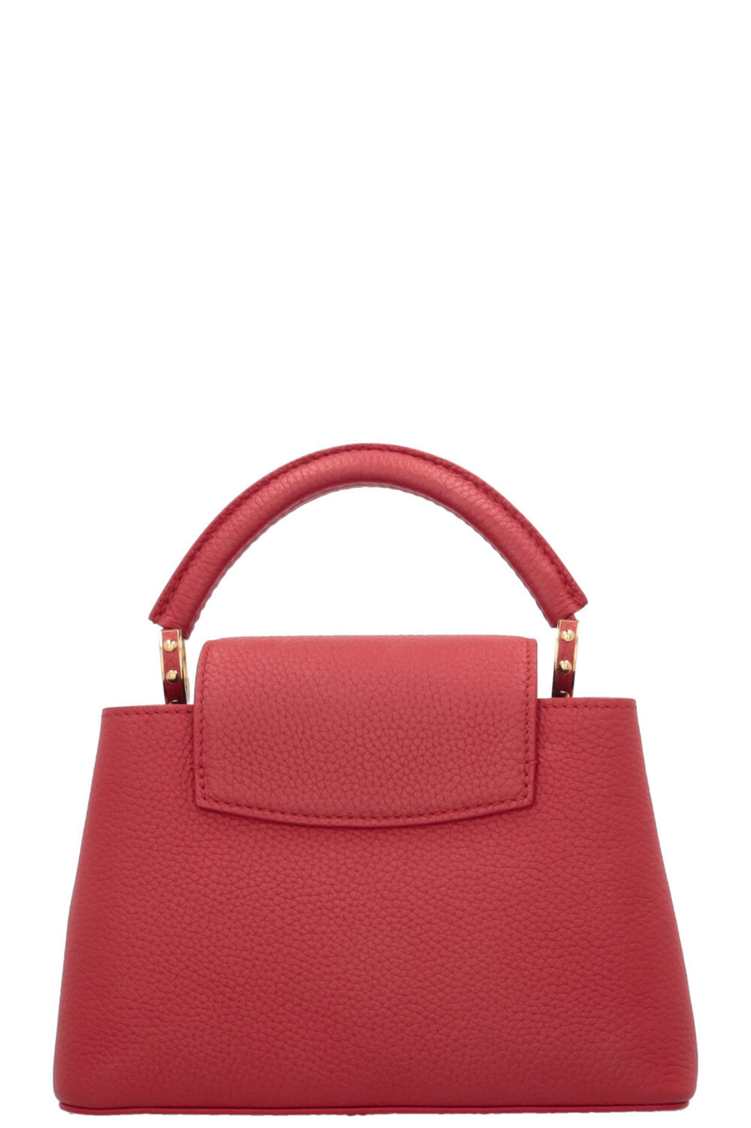 LOUIS VUITTON Mini Capucine Taurillon Scarlet Red