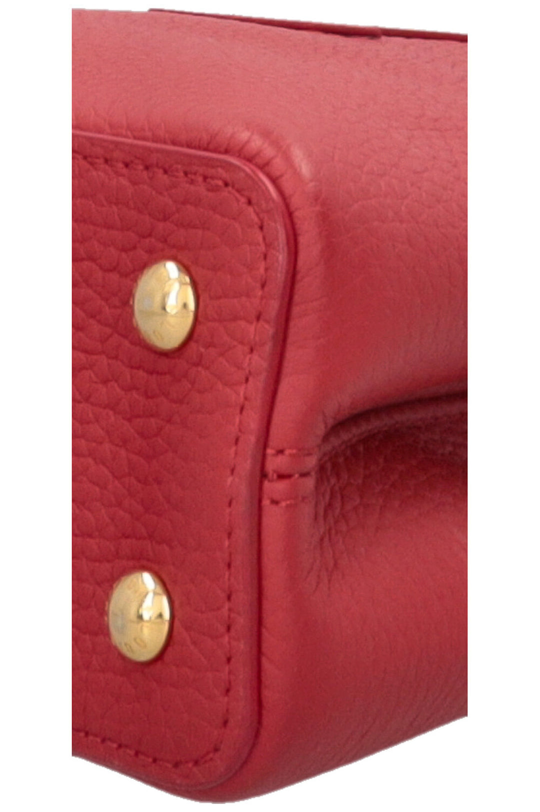 LOUIS VUITTON Mini Capucine Taurillon Scarlet Red