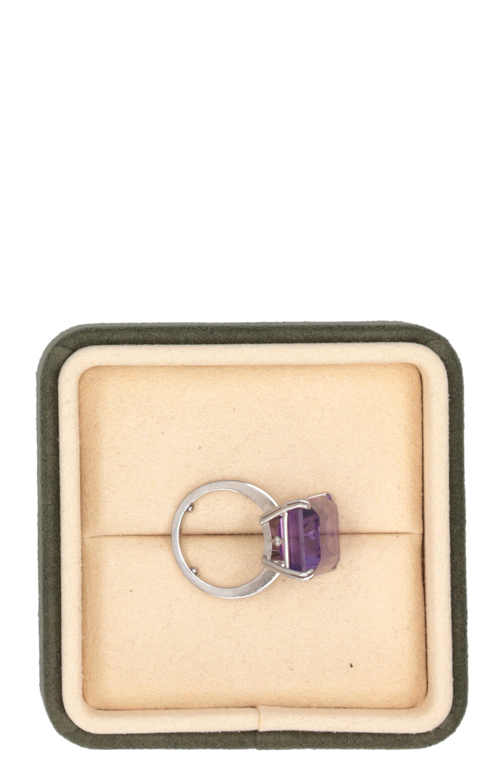 ZSOLT VARGA Amethyst Ring Whitegold