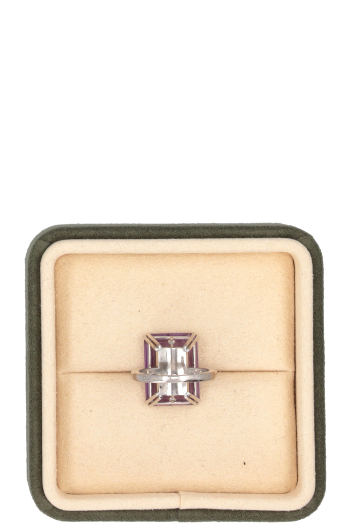 ZSOLT VARGA Amethyst Ring Whitegold