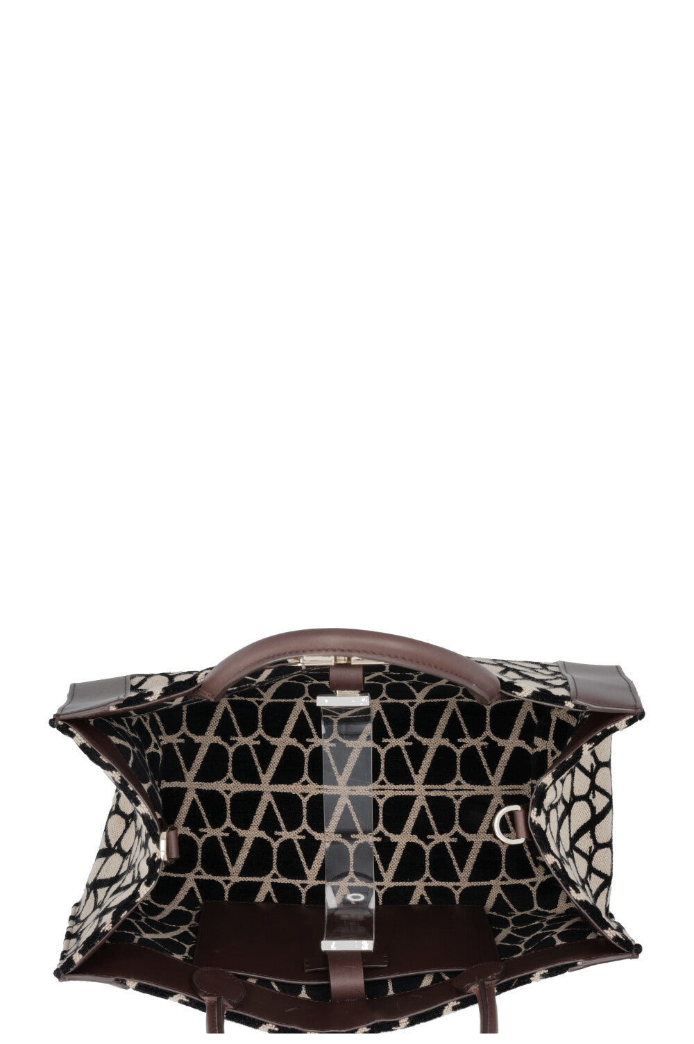 VALENTINO VLogo Signature Bag Medium Brown