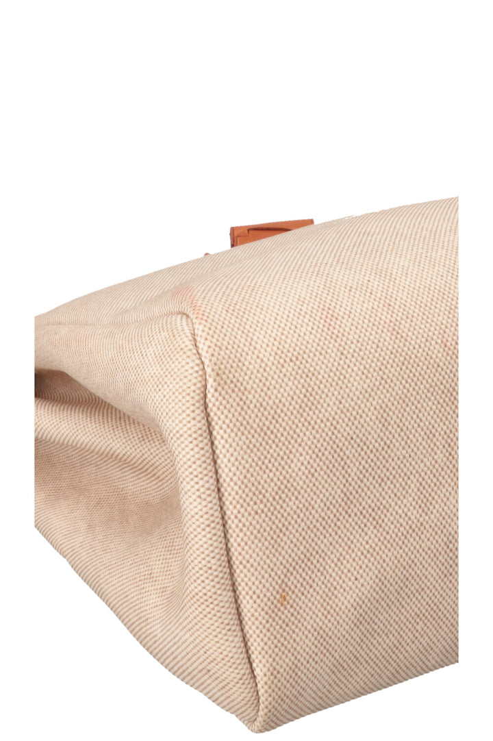 HERMÈS Vintage Herbag 39 Toile H Vache Hunter