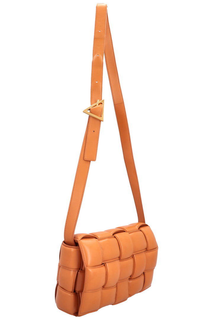 BOTTEGA VENETA Padded Cassette Crossbody Bag Orange
