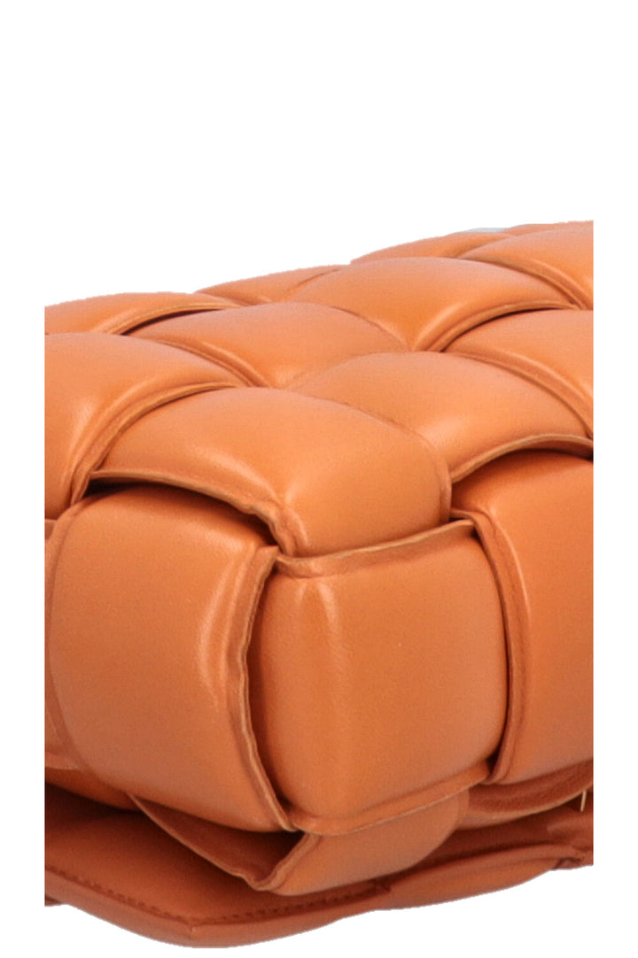 BOTTEGA VENETA Padded Cassette Crossbody Bag Orange