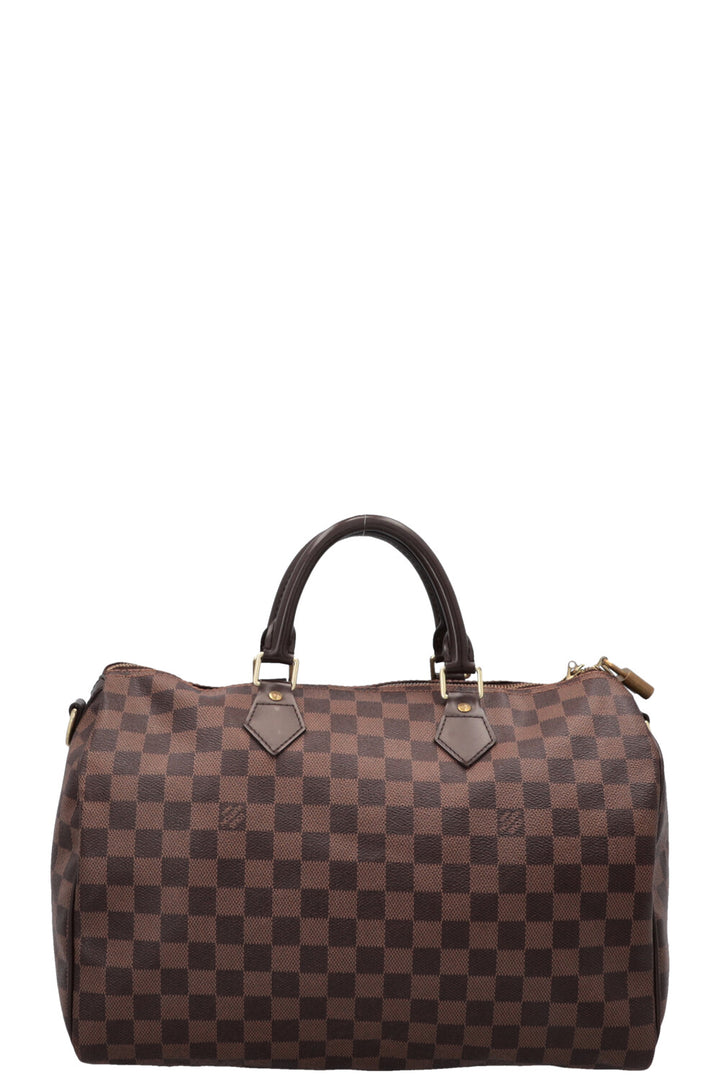 LOUIS VUITTON Speedy 35 Bandouliere Damier Ebene