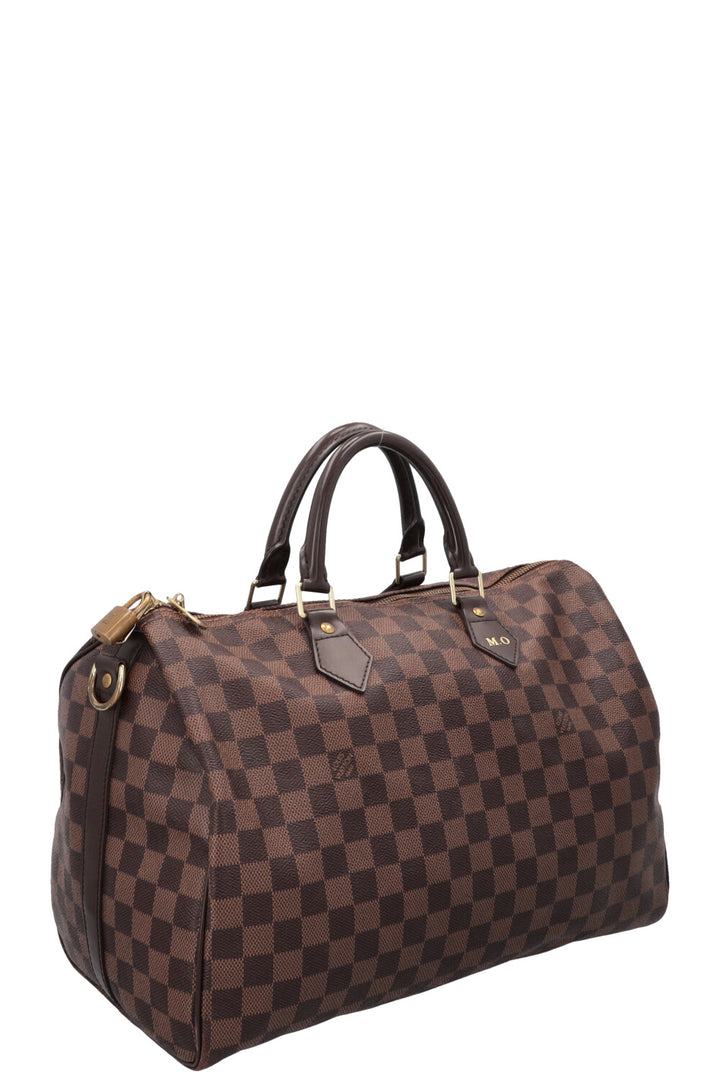 LOUIS VUITTON Speedy 35 Bandouliere Damier Ebene