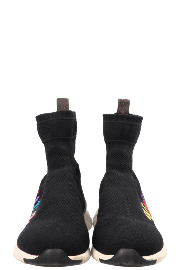 LOUIS VUITTON Aftergame Sock Sneakers Black