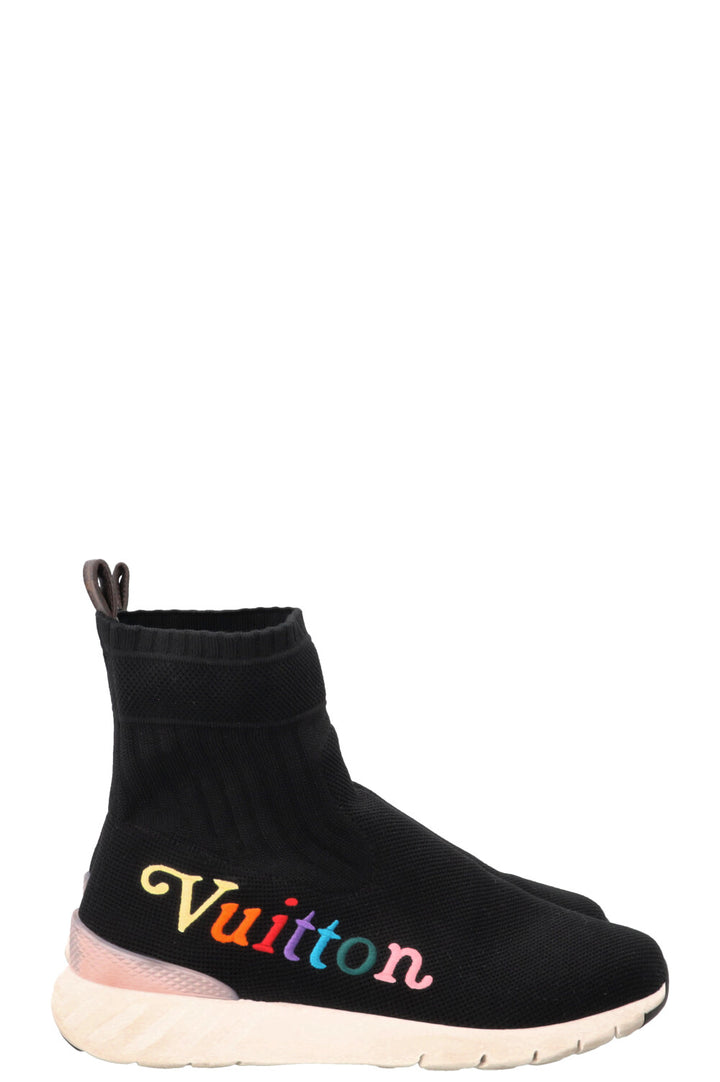 LOUIS VUITTON Aftergame Sock Sneakers Black
