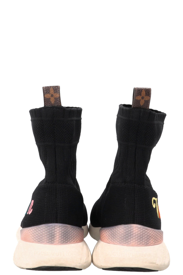 LOUIS VUITTON Aftergame Sock Sneakers Black