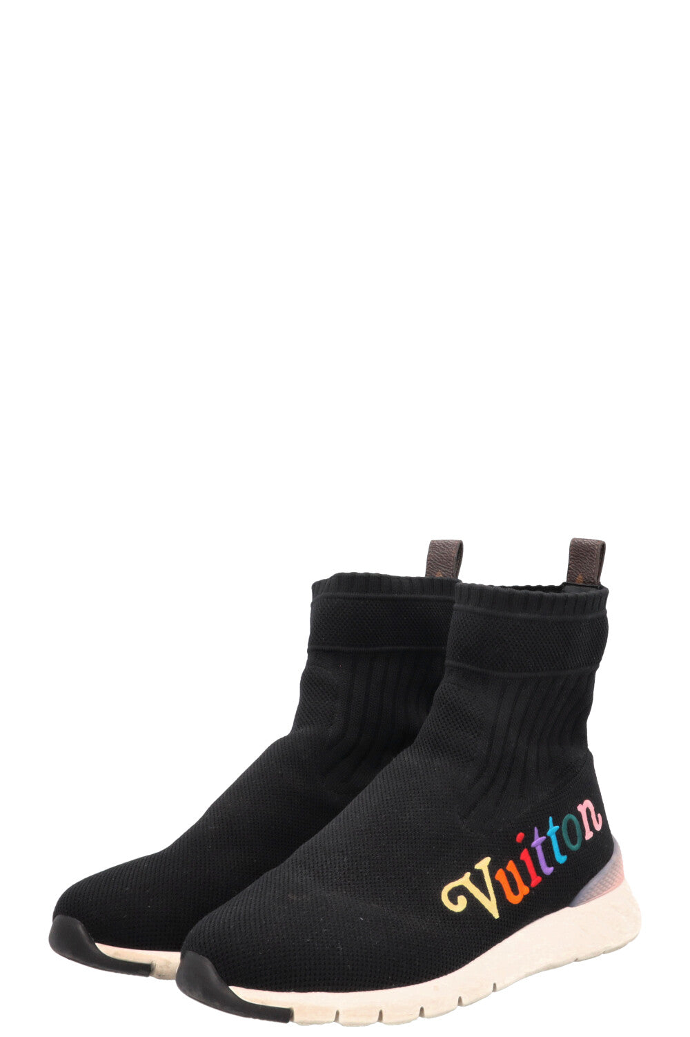 LOUIS VUITTON Aftergame Sock Sneakers Black