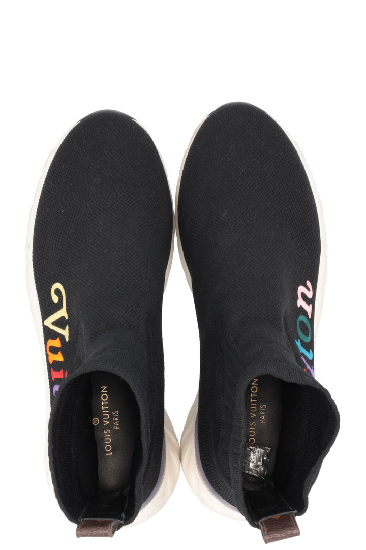 LOUIS VUITTON Aftergame Sock Sneakers Black