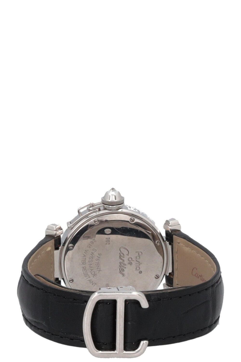 CARTIER Pasha De Cartier Watch 18k White Gold Diamonds