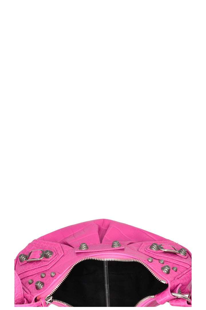 BALENCIAGA Cagole XS Shoulder Bag Hot Pink