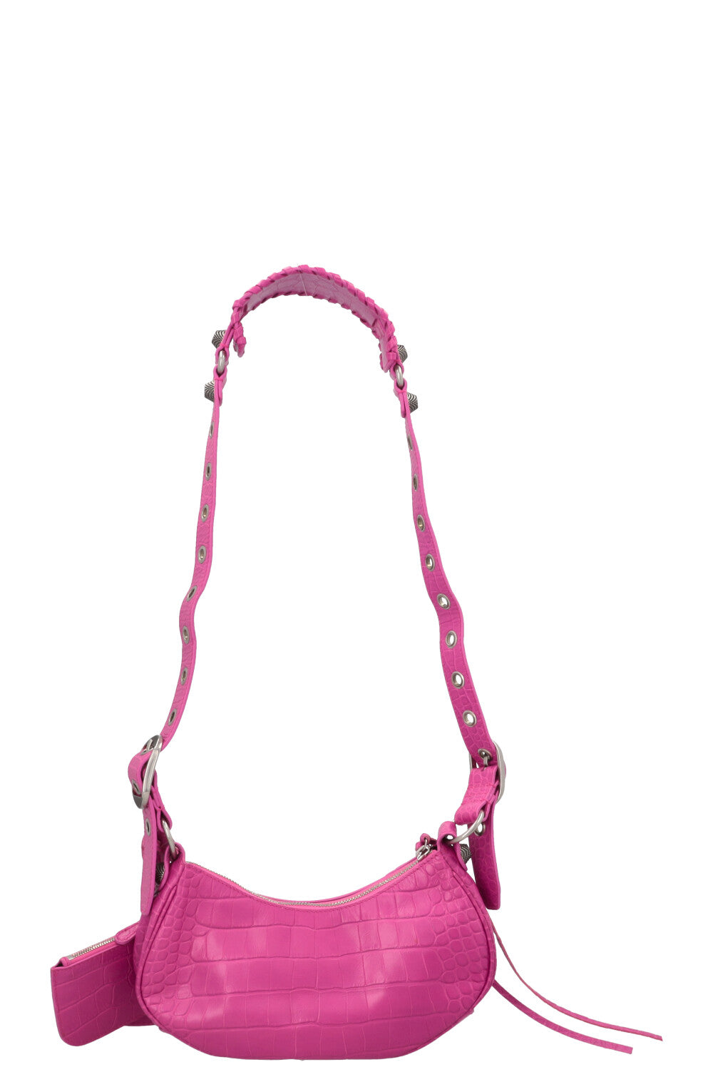 BALENCIAGA Cagole XS Shoulder Bag Hot Pink