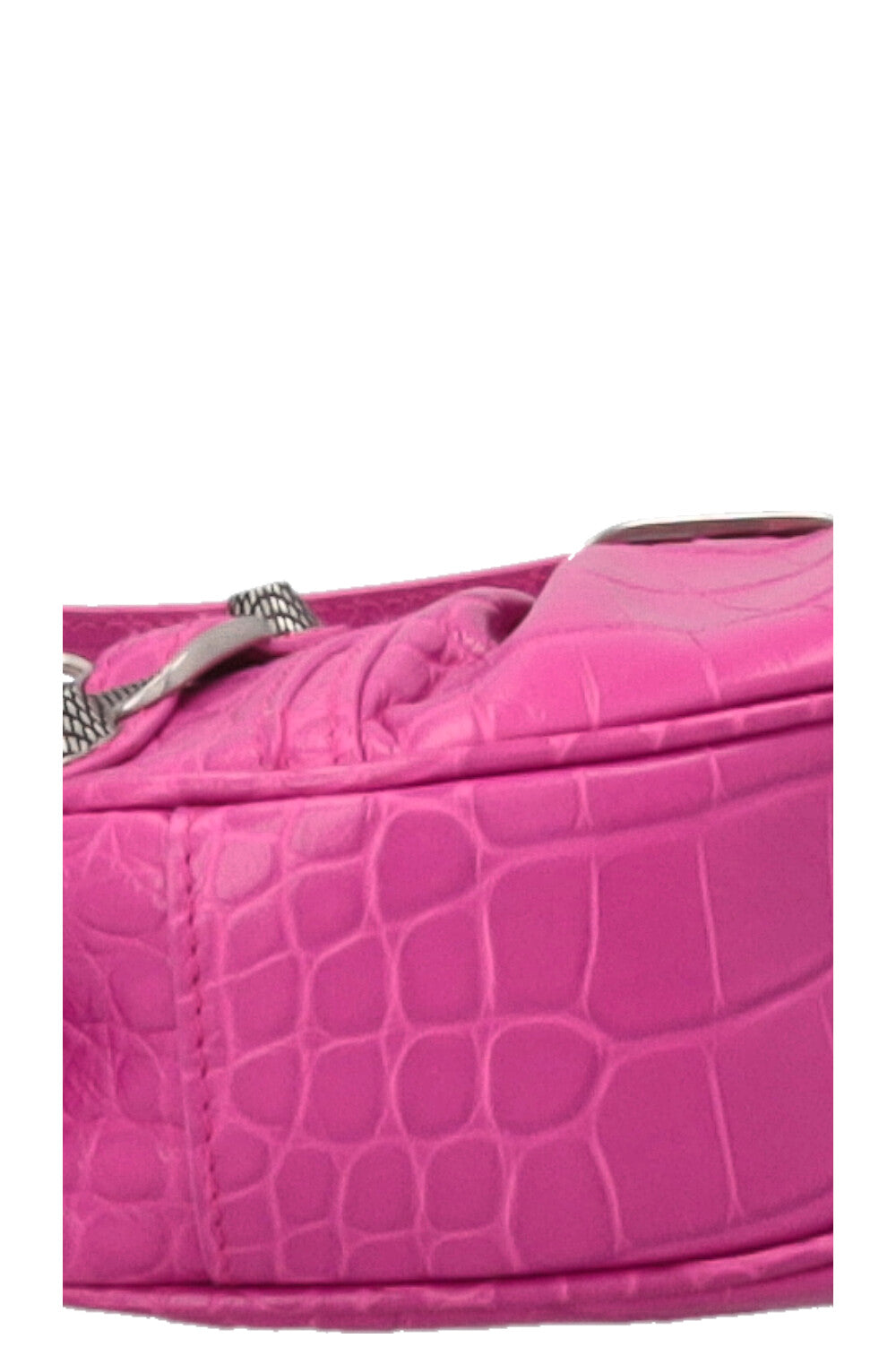 BALENCIAGA Cagole XS Shoulder Bag Hot Pink