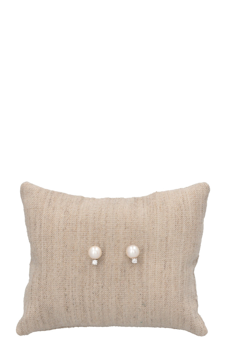 TIFFANY Signature Pearl Diamond Earrings