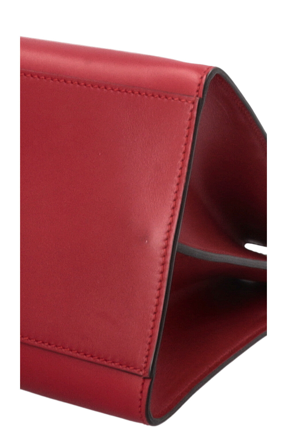 GUCCI Bamboo Top Handle Tote Bag Red