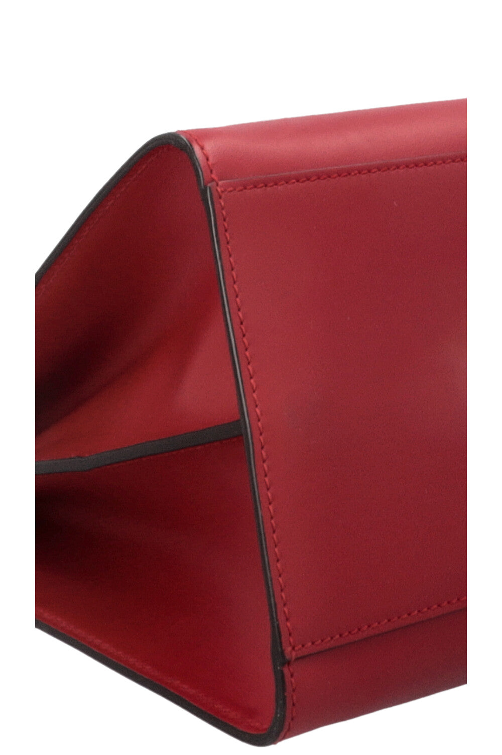 GUCCI Bamboo Top Handle Tote Bag Red