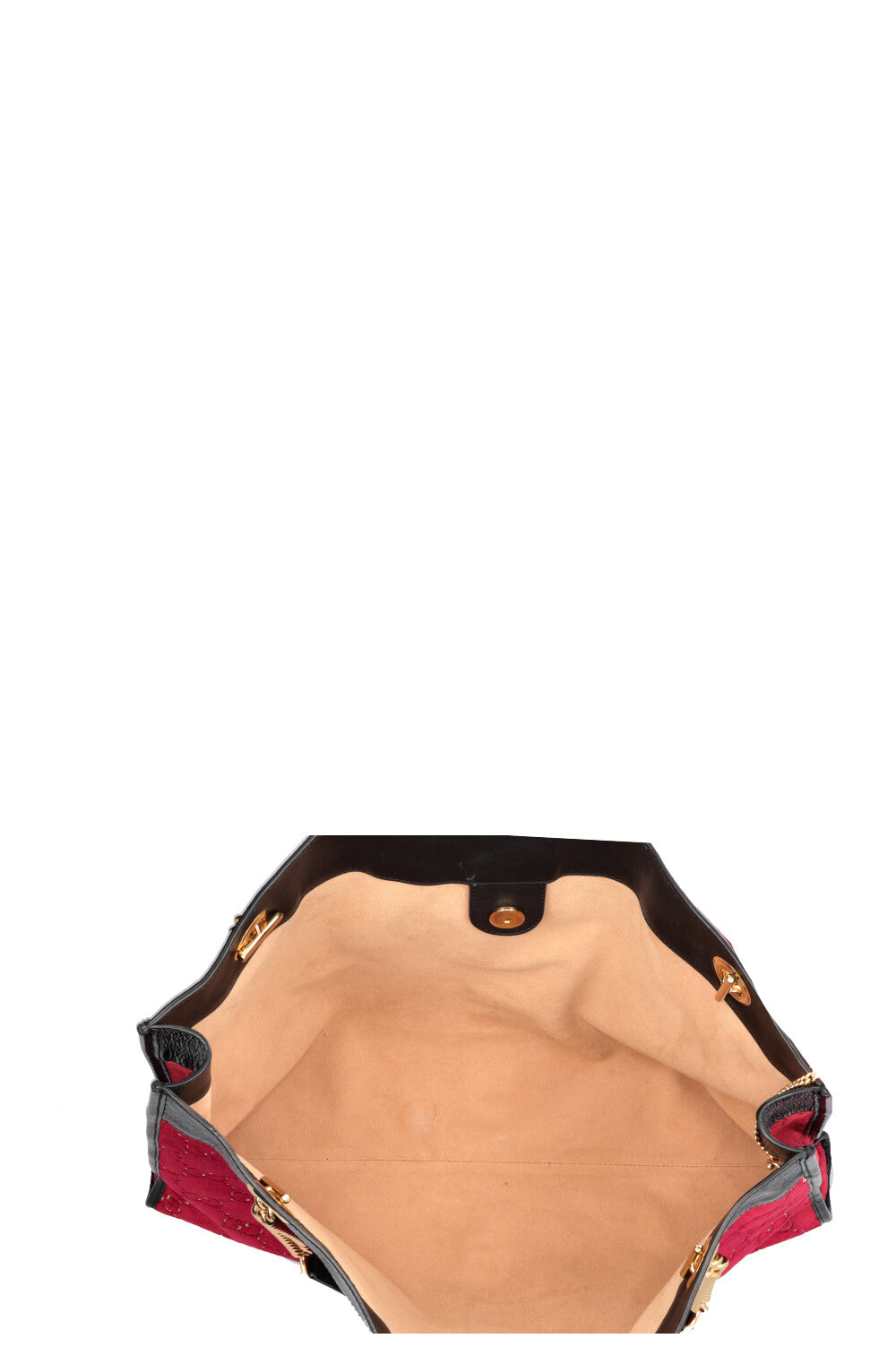 GUCCI Rajah Tote Bag Velvet Red