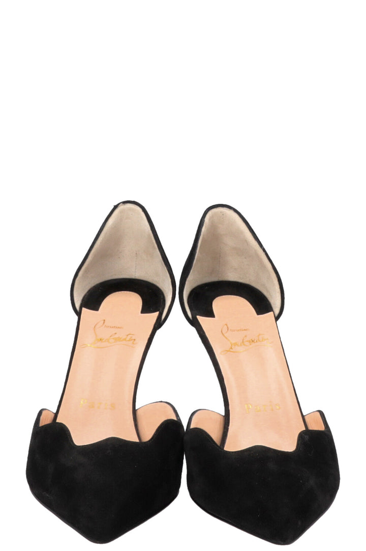 CHRISTIAN LOUBOUTIN Heels Suede Black