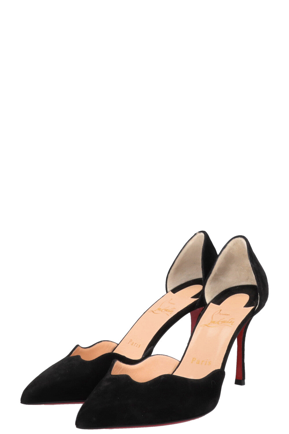 CHRISTIAN LOUBOUTIN Heels Suede Black