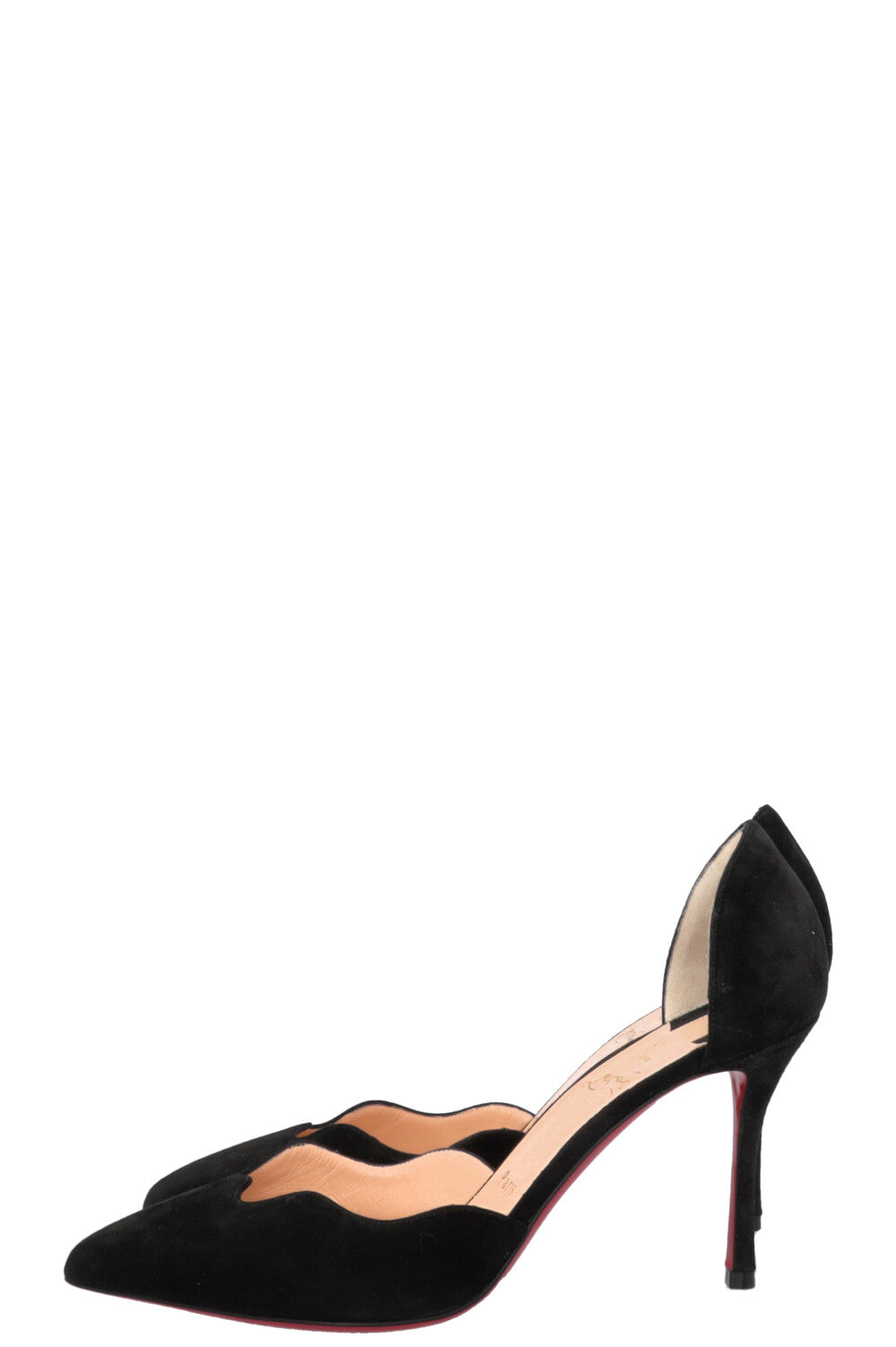 CHRISTIAN LOUBOUTIN Heels Suede Black