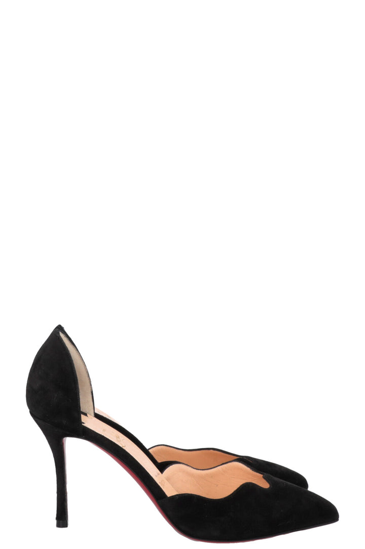 CHRISTIAN LOUBOUTIN Heels Suede Black