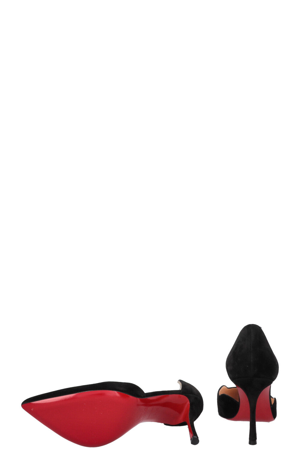 CHRISTIAN LOUBOUTIN Heels Suede Black