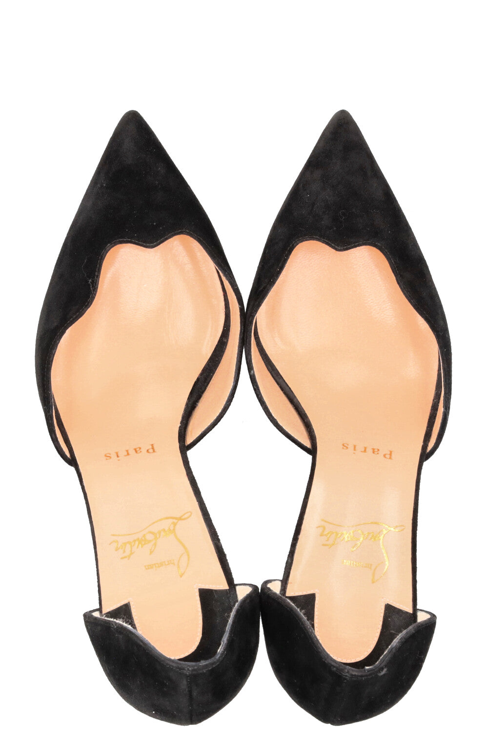 CHRISTIAN LOUBOUTIN Heels Suede Black