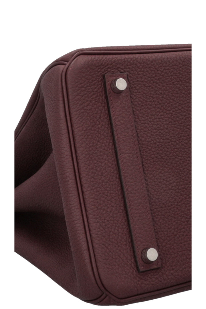 HERMÈS Birkin 35 Retourne Togo Bordeaux