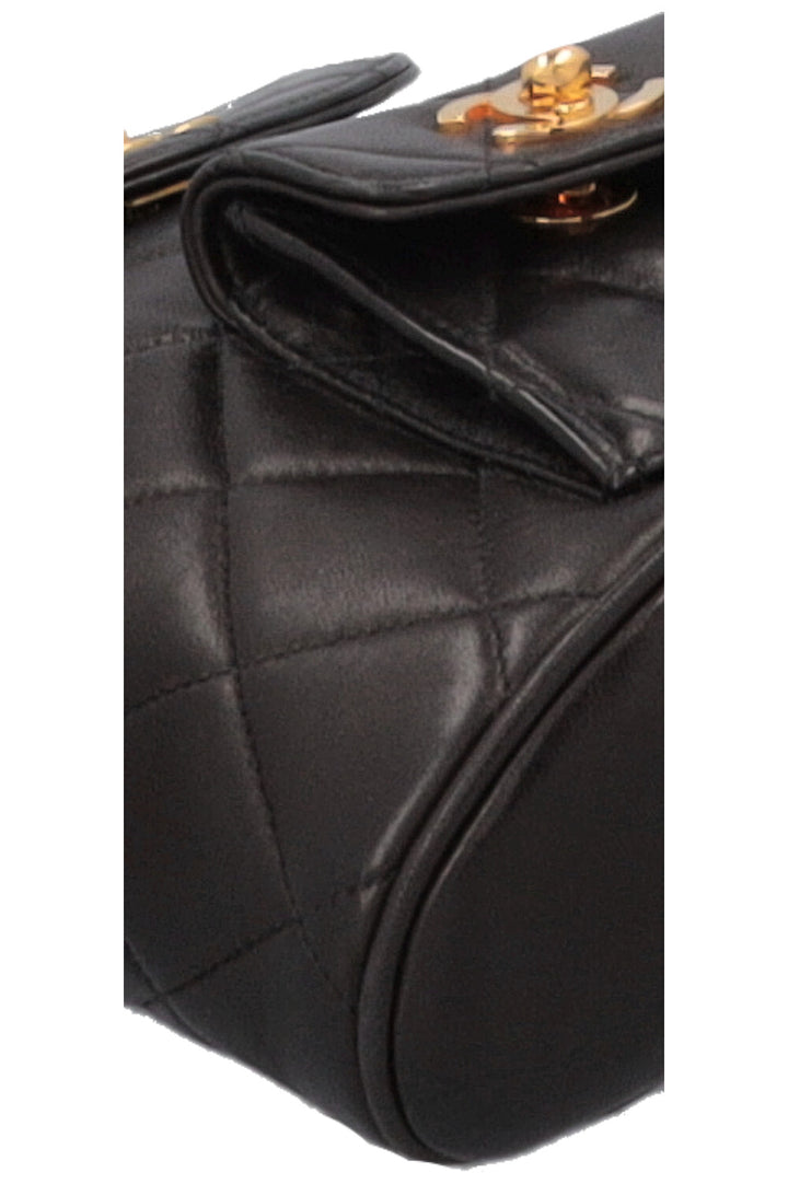 CHANEL Vintage Mini Duma Backpack Black