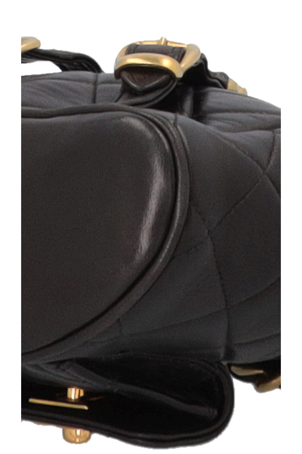 CHANEL Vintage Mini Duma Backpack Black