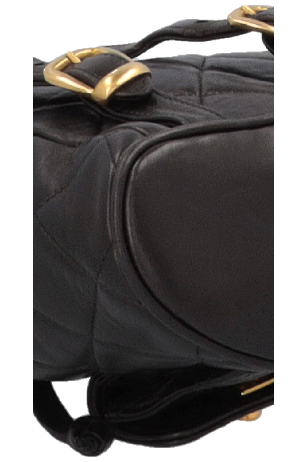 CHANEL Vintage Mini Duma Backpack Black