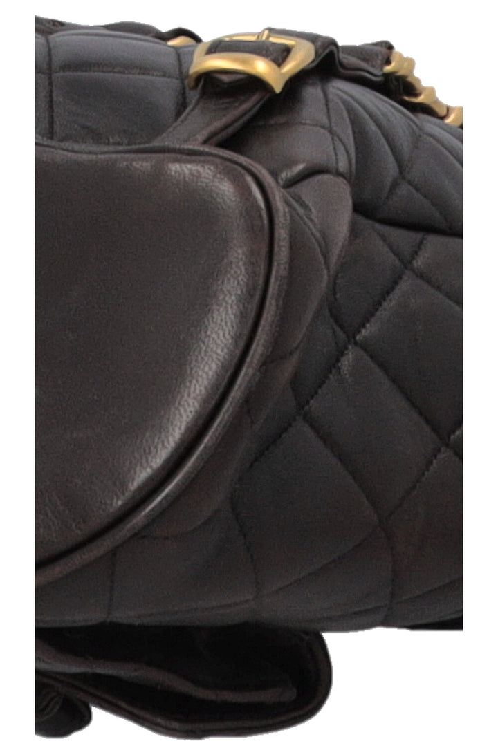 CHANEL Vintage Duma Backpack Black
