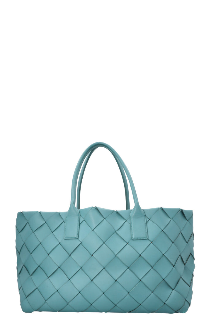 BOTTEGA VENETA Maxi Intreccio Tote Bag Linoleum Plaster