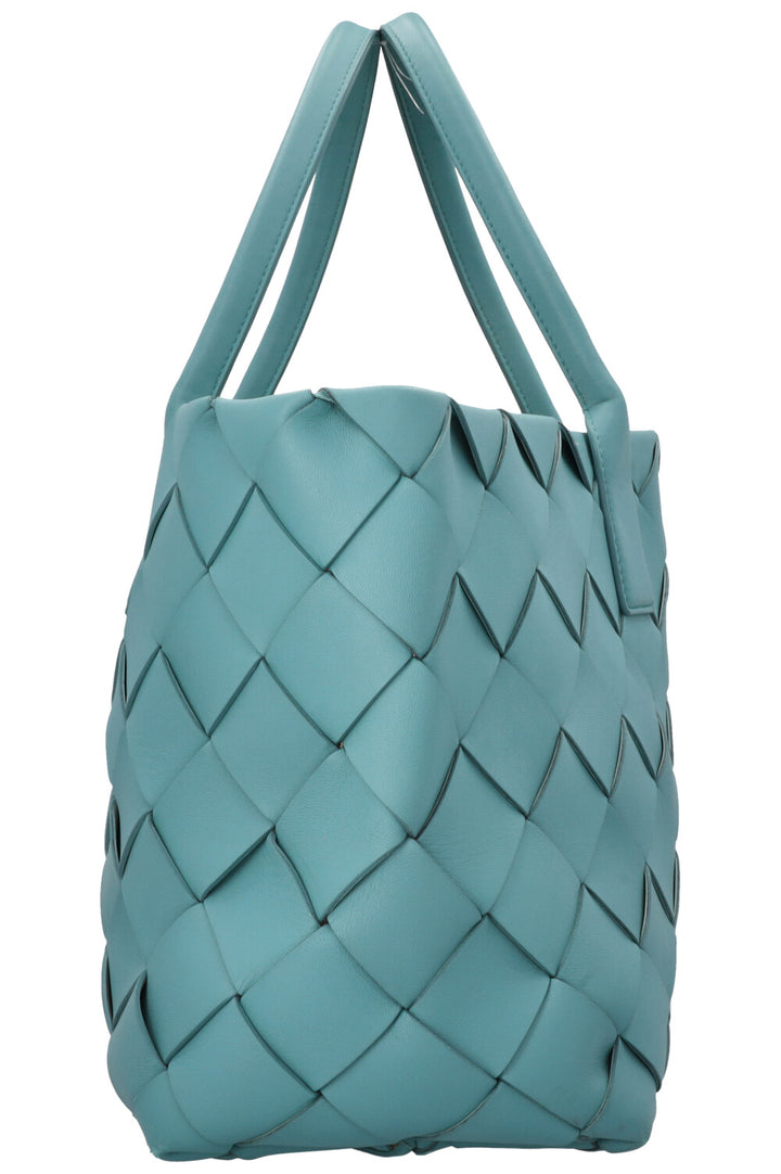 BOTTEGA VENETA Maxi Intreccio Tote Bag Linoleum Plaster