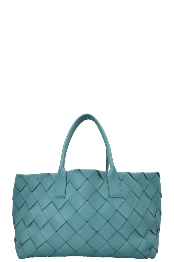 BOTTEGA VENETA Maxi Intreccio Tote Bag Linoleum Plaster