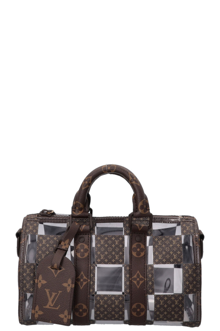 LOUIS VUITTON Chess Keepall 25 Bandouliere