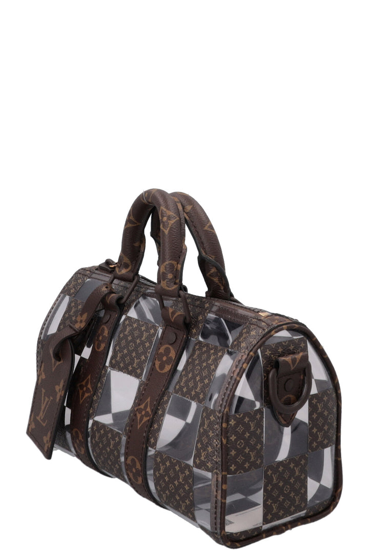 LOUIS VUITTON Chess Keepall 25 Bandouliere
