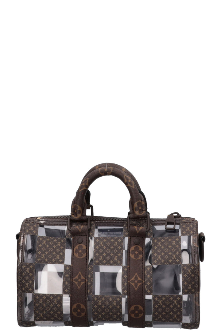 LOUIS VUITTON Chess Keepall 25 Bandouliere