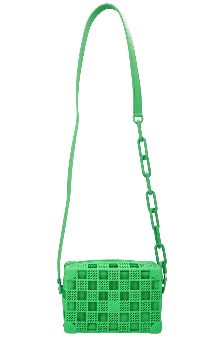 LOUIS VUITTON Mini Soft Trunk PVC Green