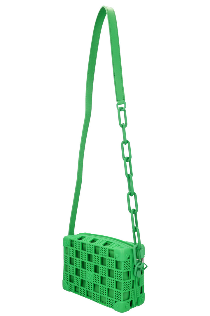 LOUIS VUITTON Mini Soft Trunk PVC Green