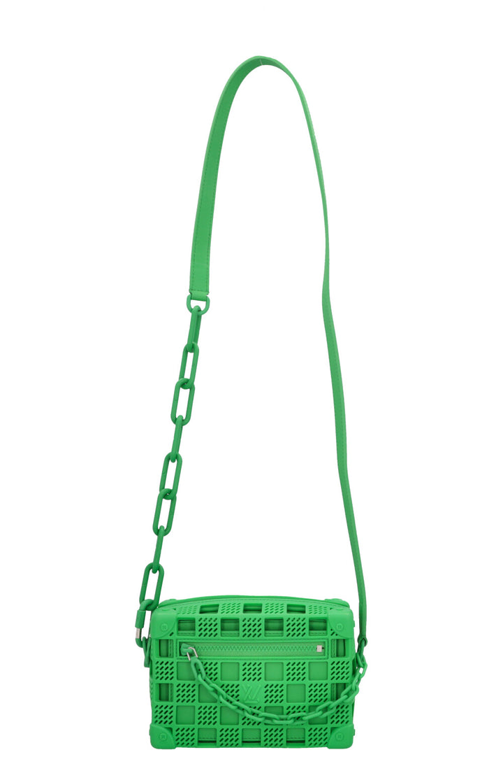 LOUIS VUITTON Mini Soft Trunk PVC Green