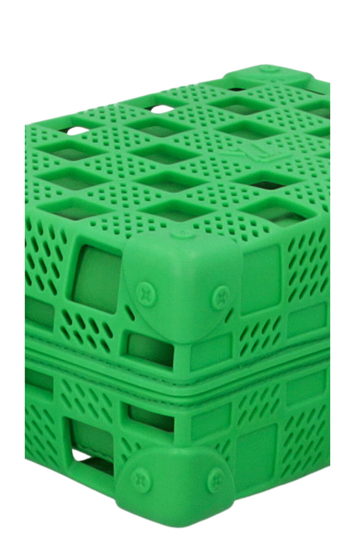 LOUIS VUITTON Mini Soft Trunk PVC Green
